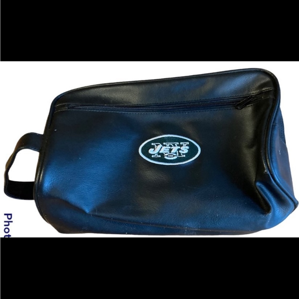 New York Jets cosmetic bag pouch